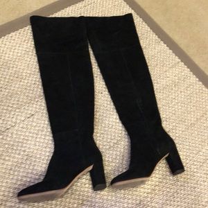 Authentic Loeffler Randall size 7 black suede.
